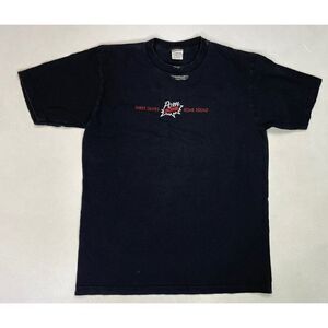 VINTAGE Three Olives Bomb Vodka Promo Graphic T-shirt Men Large Black